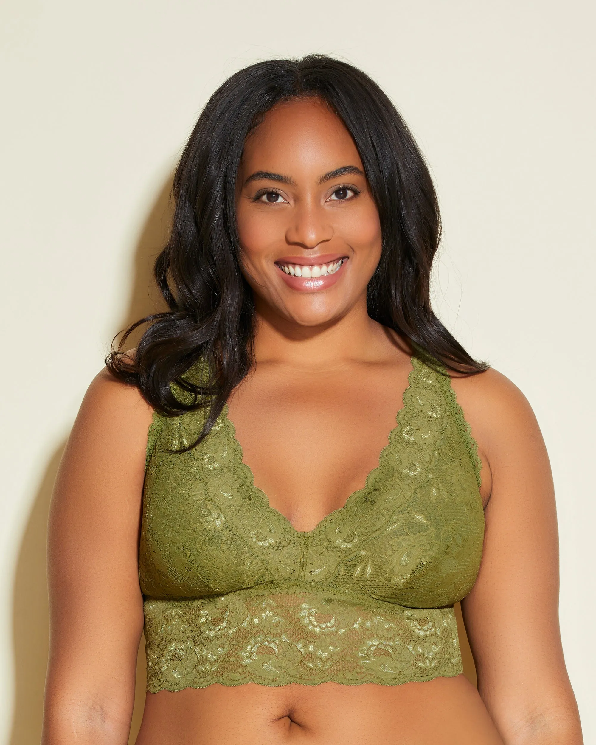 Extended Plungie Longline Bralette