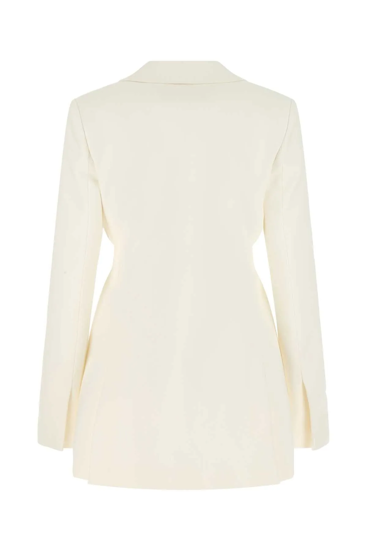 Fendi Logo Plaque Belted Blazer
