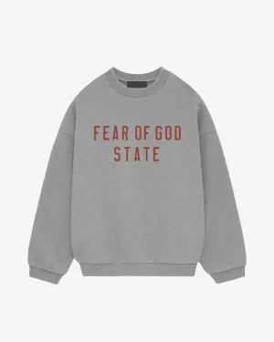 Fleece Crewneck Dark Heather