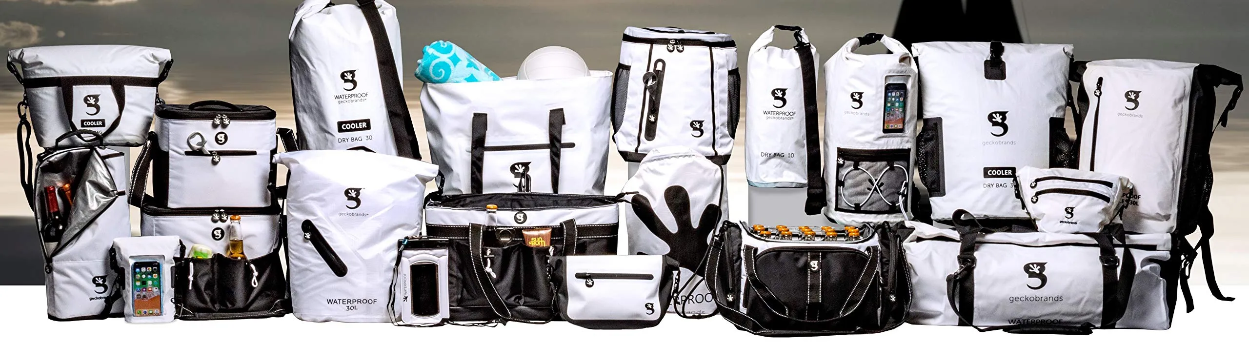 Geckobrands Waterproof Lightweight Backpack