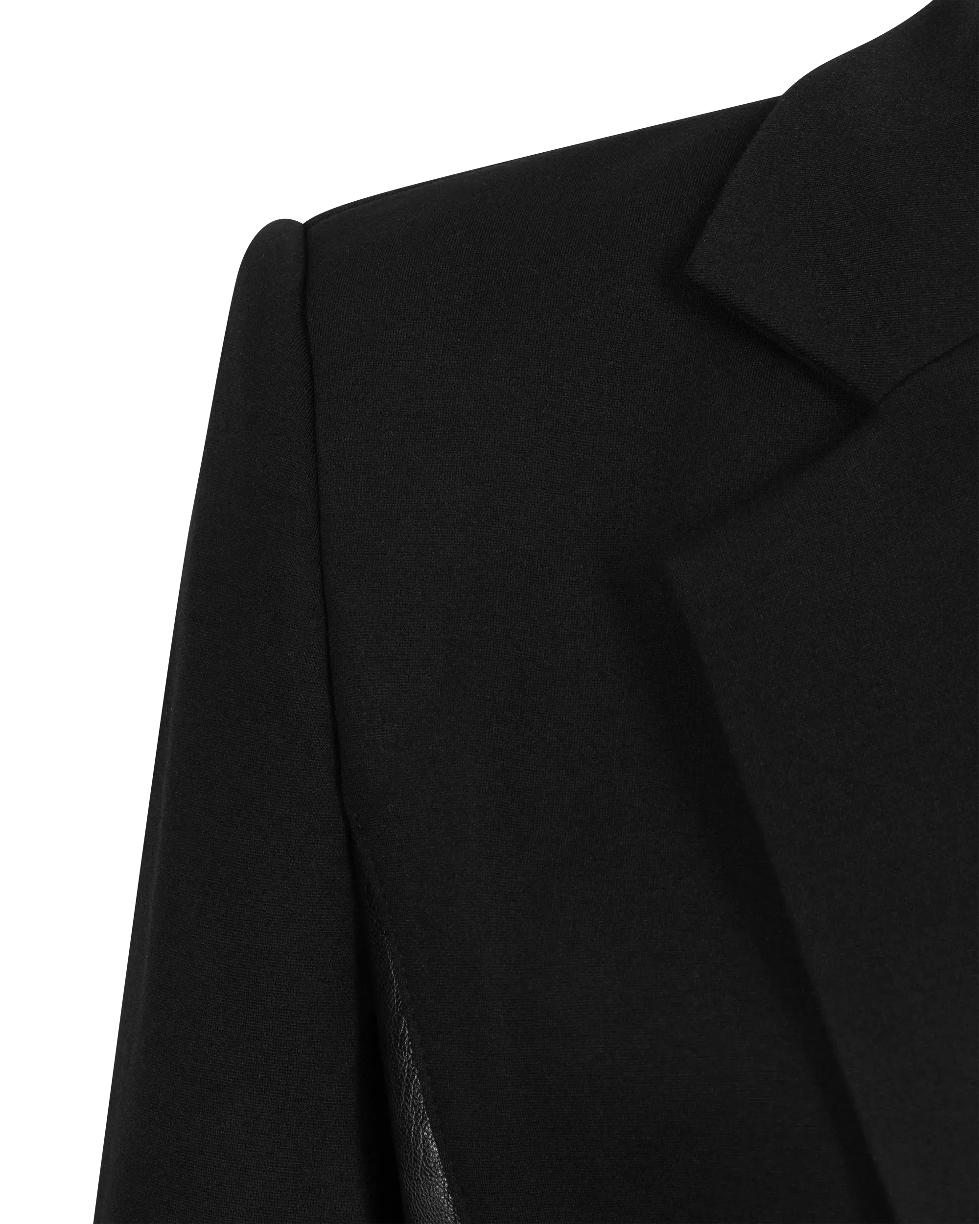 Generation Love Gayle Vegan Leather Ponto Combo Blazer