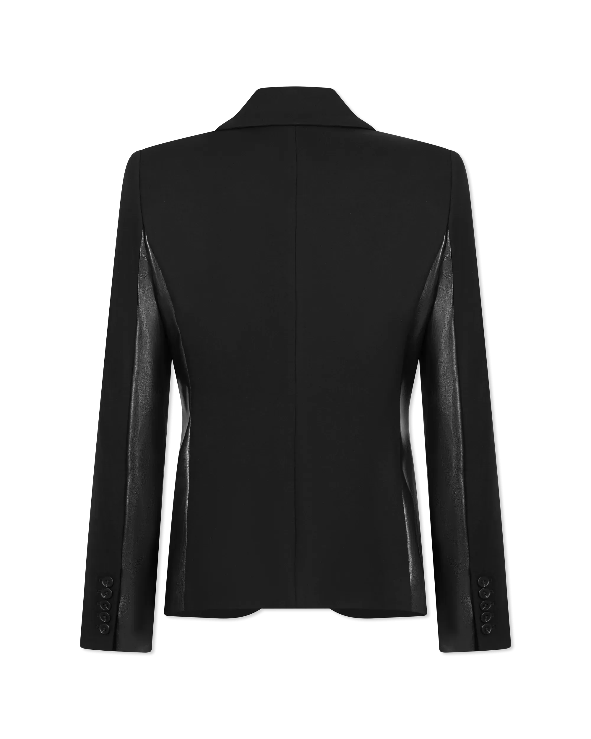 Generation Love Gayle Vegan Leather Ponto Combo Blazer