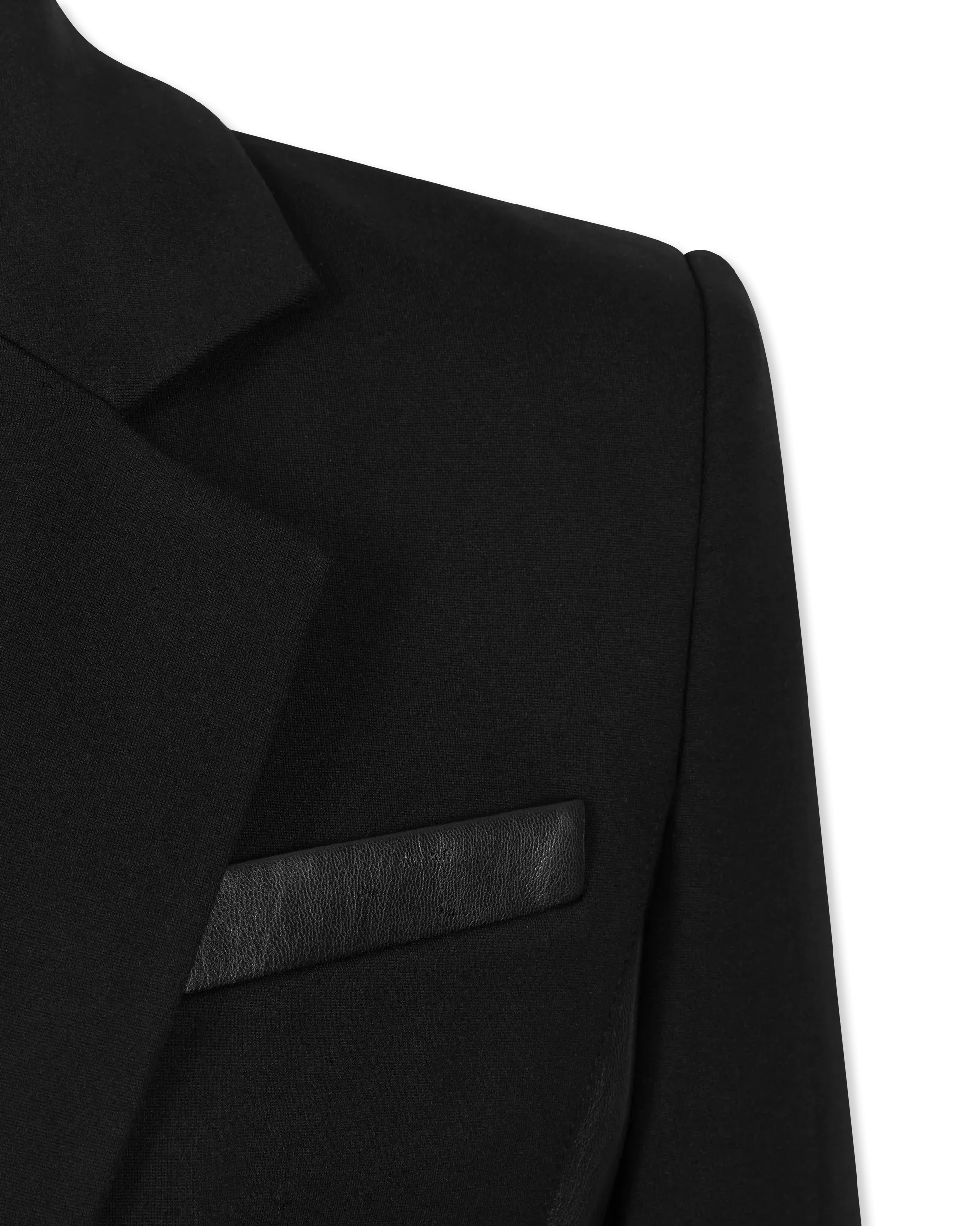 Generation Love Gayle Vegan Leather Ponto Combo Blazer