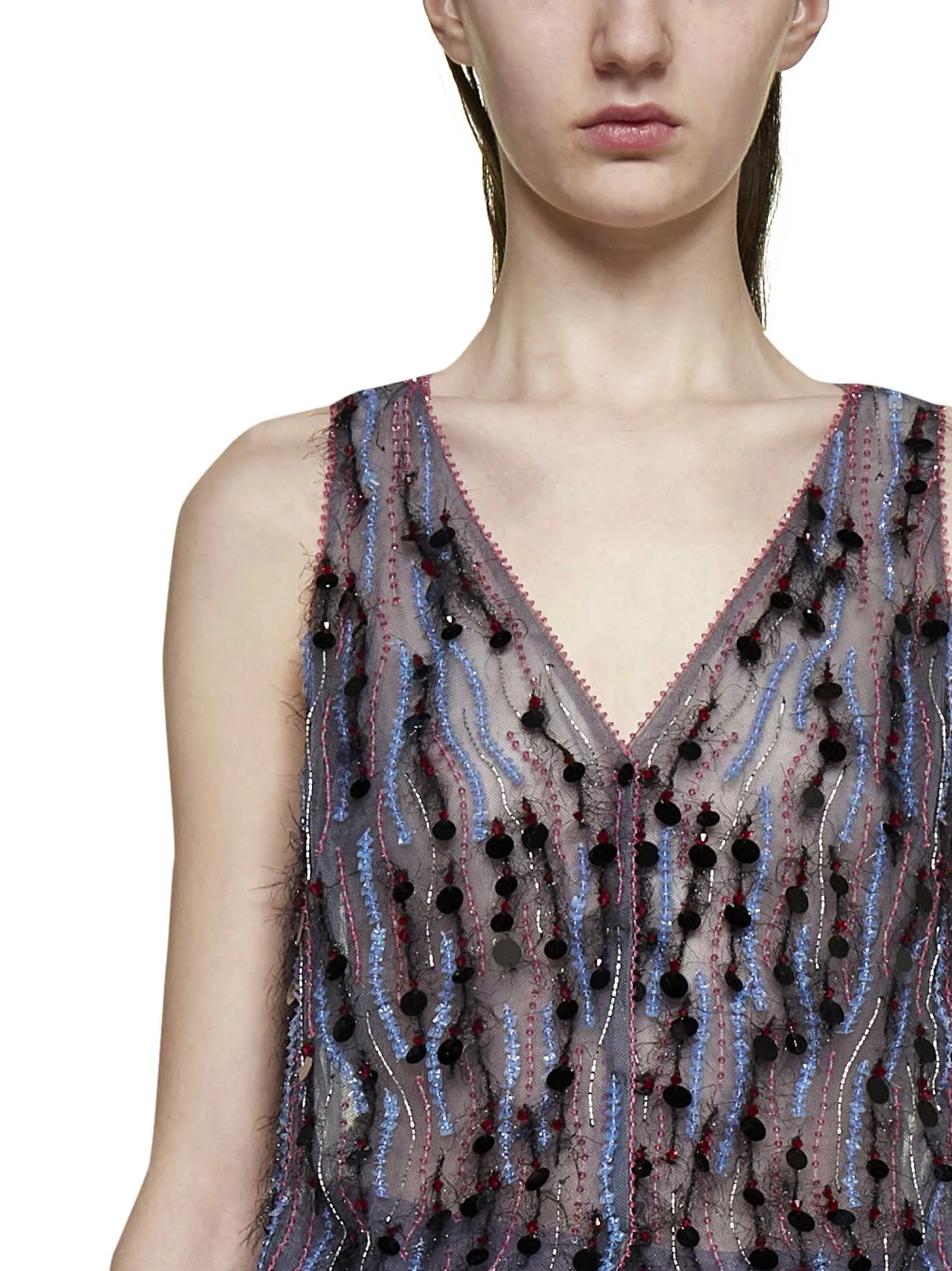 Giorgio Armani Sequinned Buttoned Vest