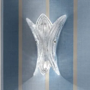 Graniglia Crystal Wall Light, Cast By Hand In Italy