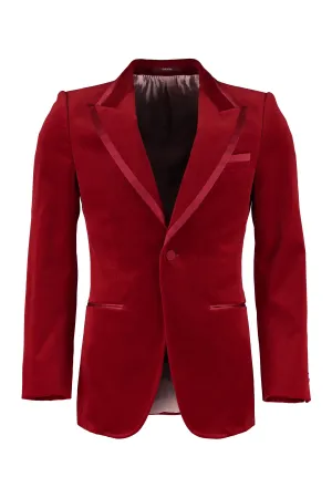 Gucci Stretch Single-Breasted Blazer
