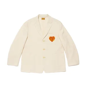 Human Made Wool Blend Blazer White HM29JK022W