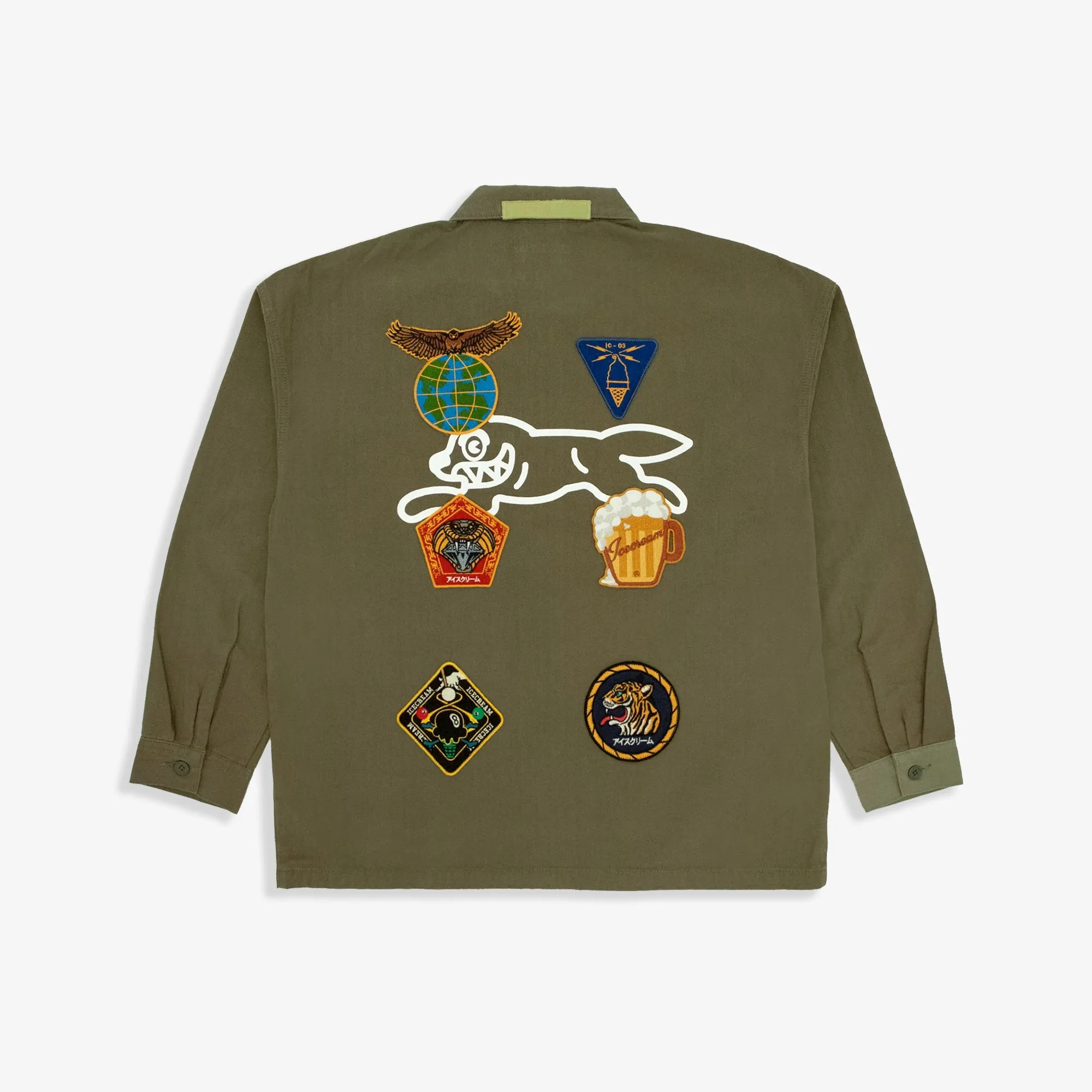 Icecream | CORD JACKET { FERN