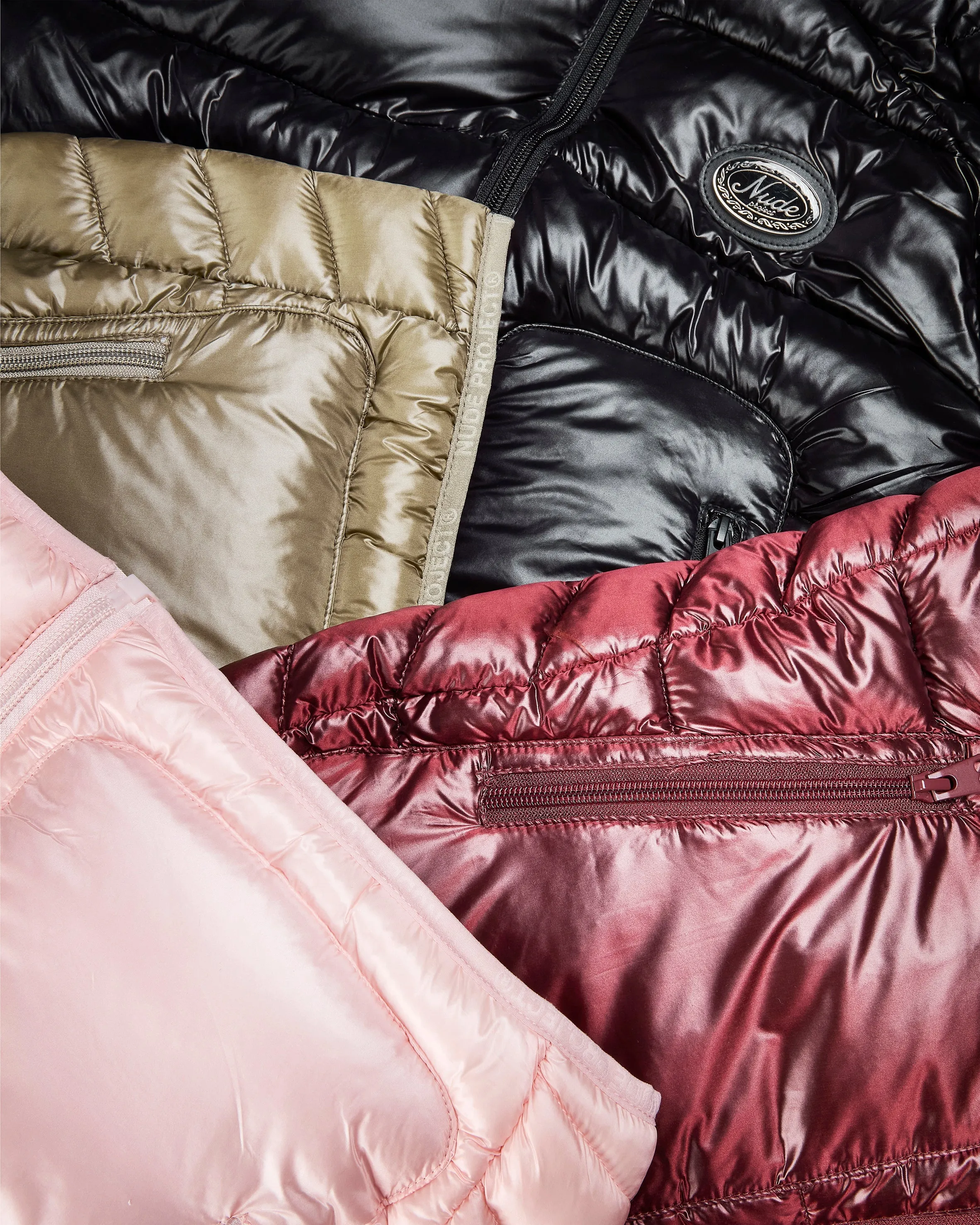 Iconic Puffer Jacket Burgundy