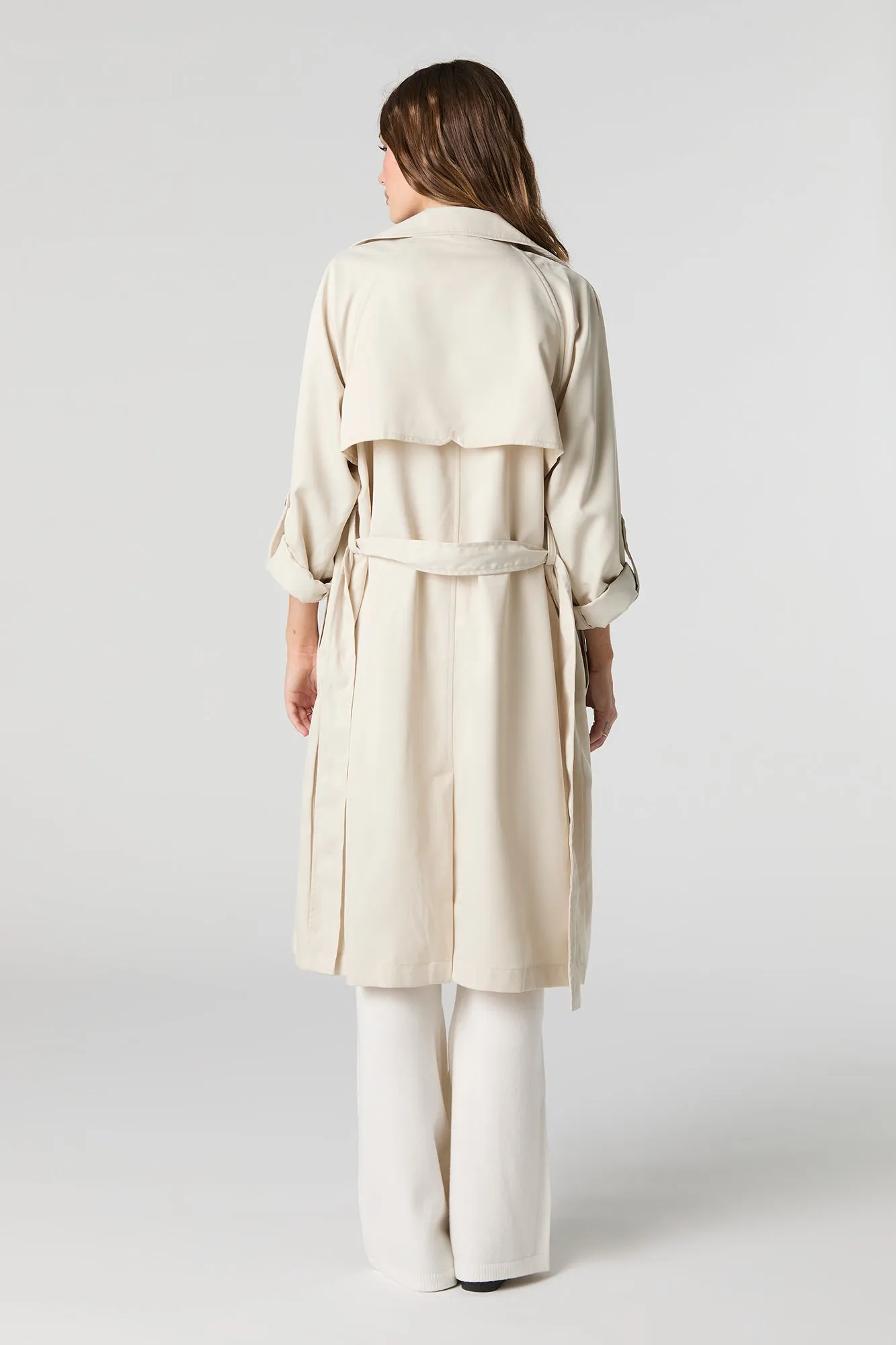Imperméable à double boutonnage