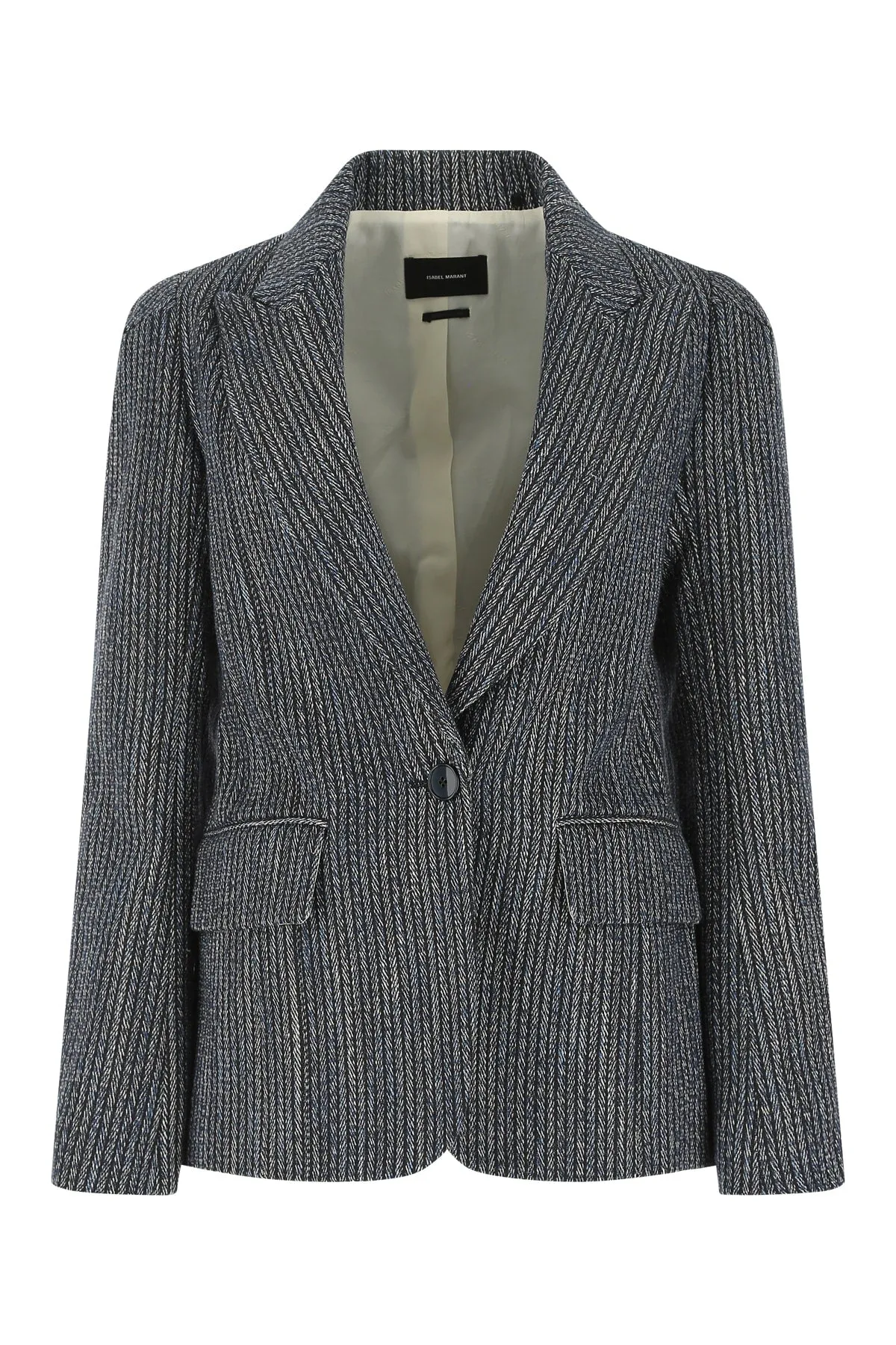 Isabel Marant Single Breasted Pinstripe Blazer
