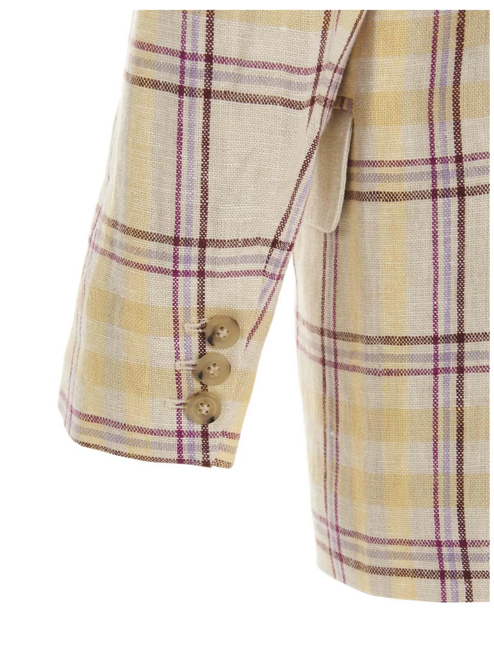 Isabel Marant Étoile Check Printed Buttoned Blazer