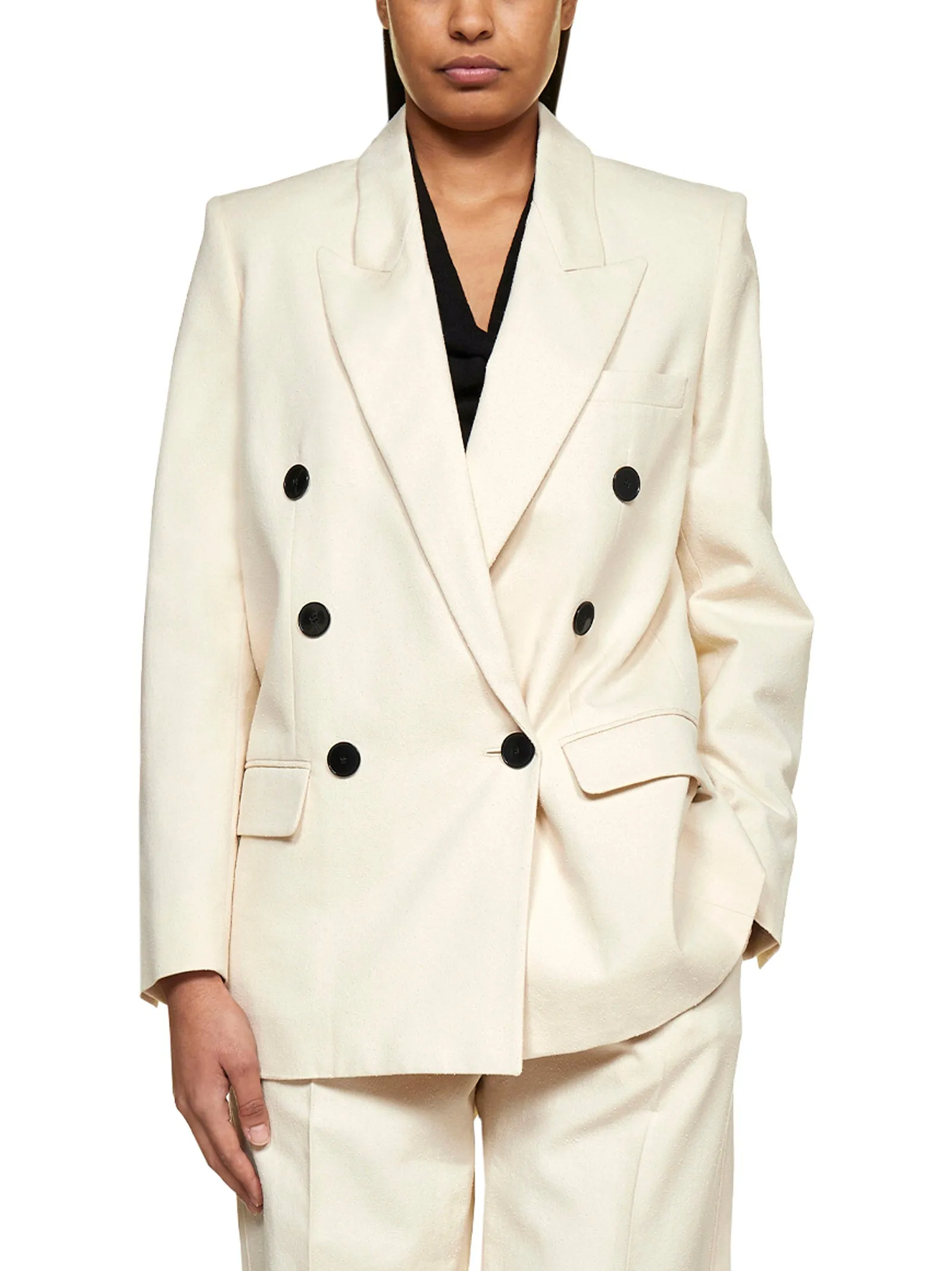 Isabel Marant Étoile Double-Breasted Tailored Blazer
