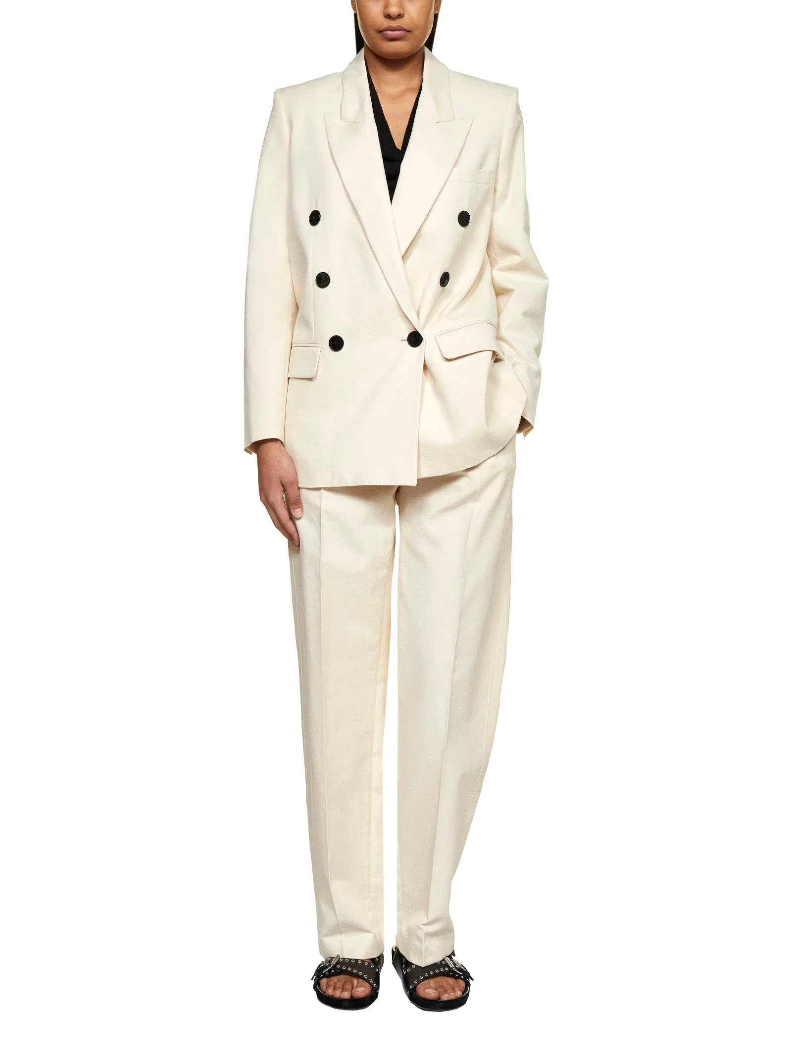 Isabel Marant Étoile Double-Breasted Tailored Blazer