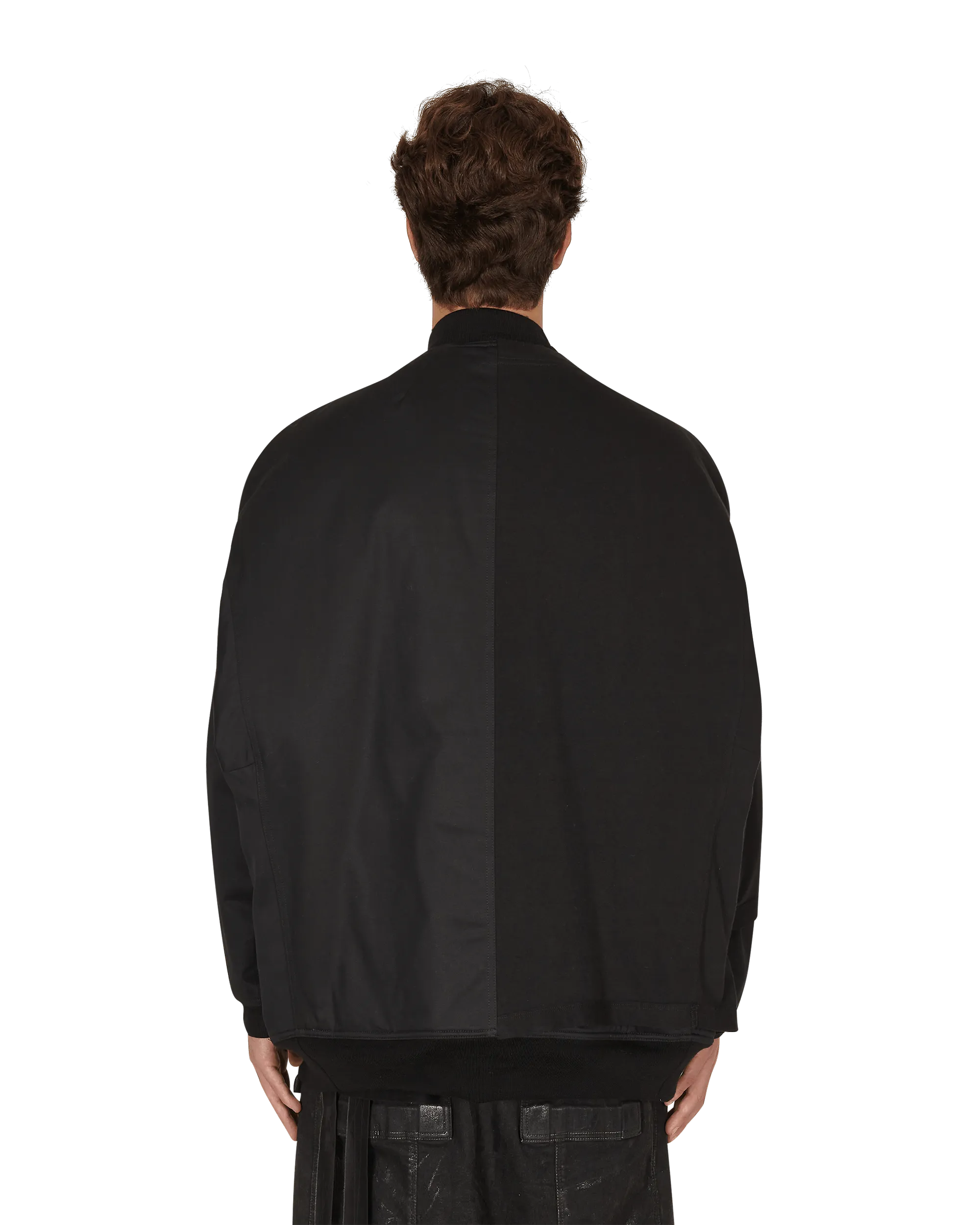 Jumbo Flight Bomber Jacket Black