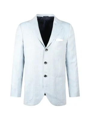 Kiton Single-Breasted Long-Sleeved Blazer