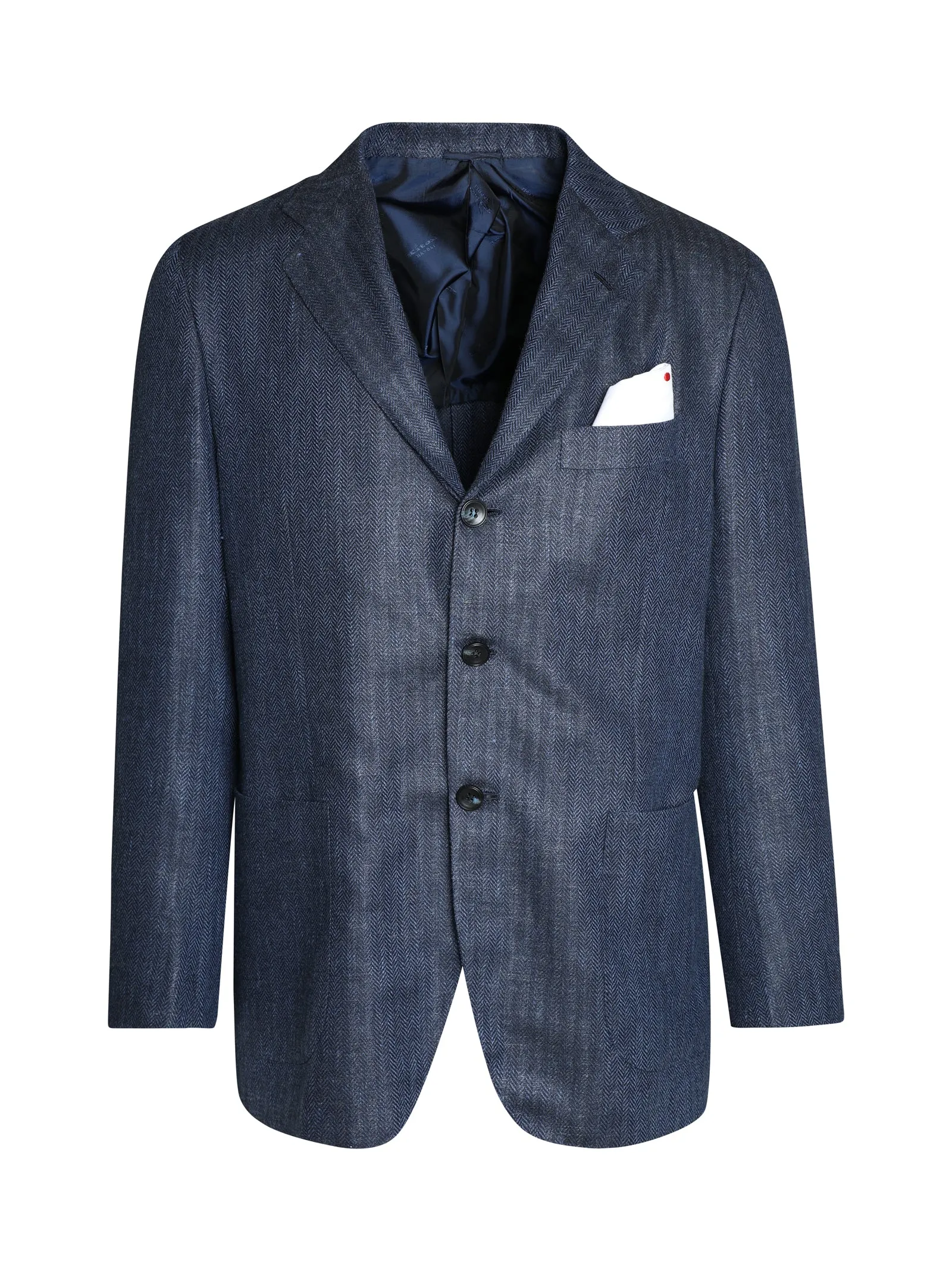 Kiton Single-Breasted Long-Sleeved Blazer