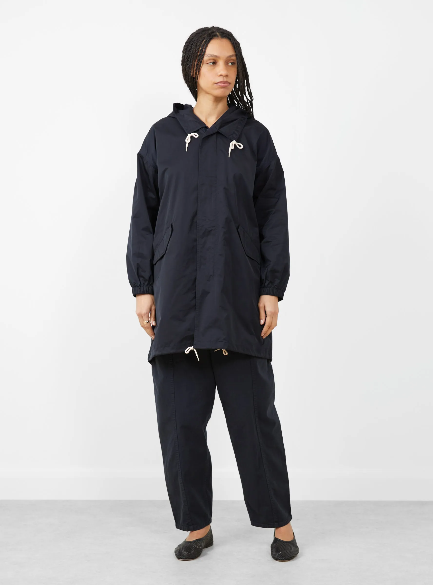 Laos Shell Parka Navy