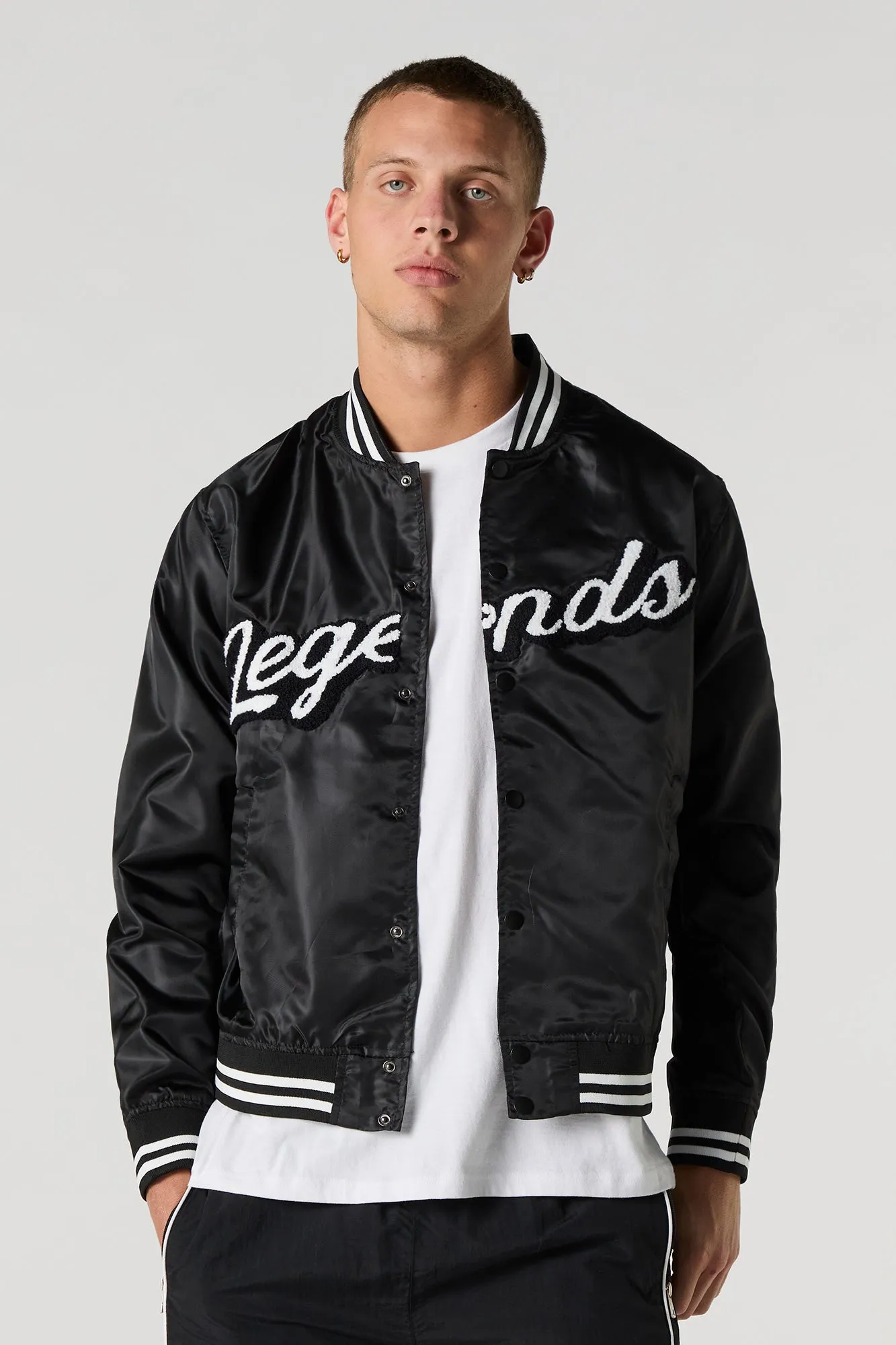 Legends Chenille Embroidered Varsity Jacket