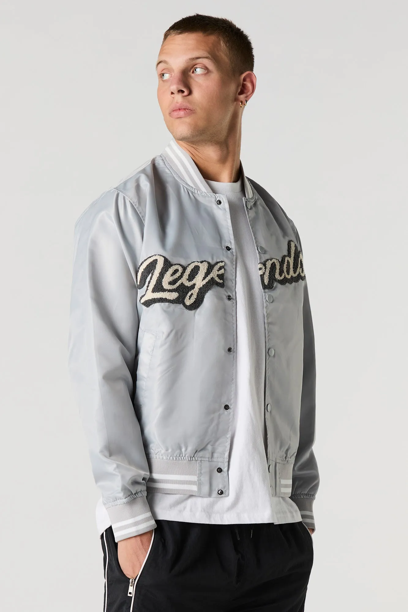 Legends Chenille Embroidered Varsity Jacket
