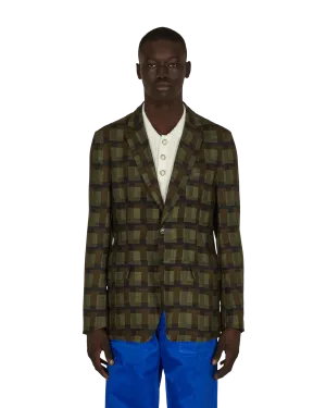 Len Lye Boxing Blazer Green