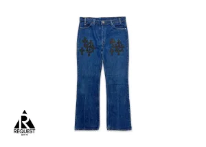 Levi's Orange Tag Blue Denim Black Crosses