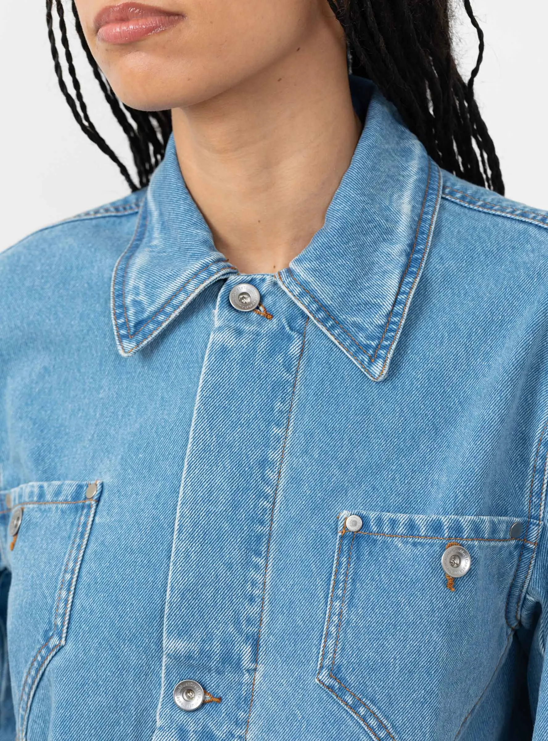 Loft Denim Jacket Blue
