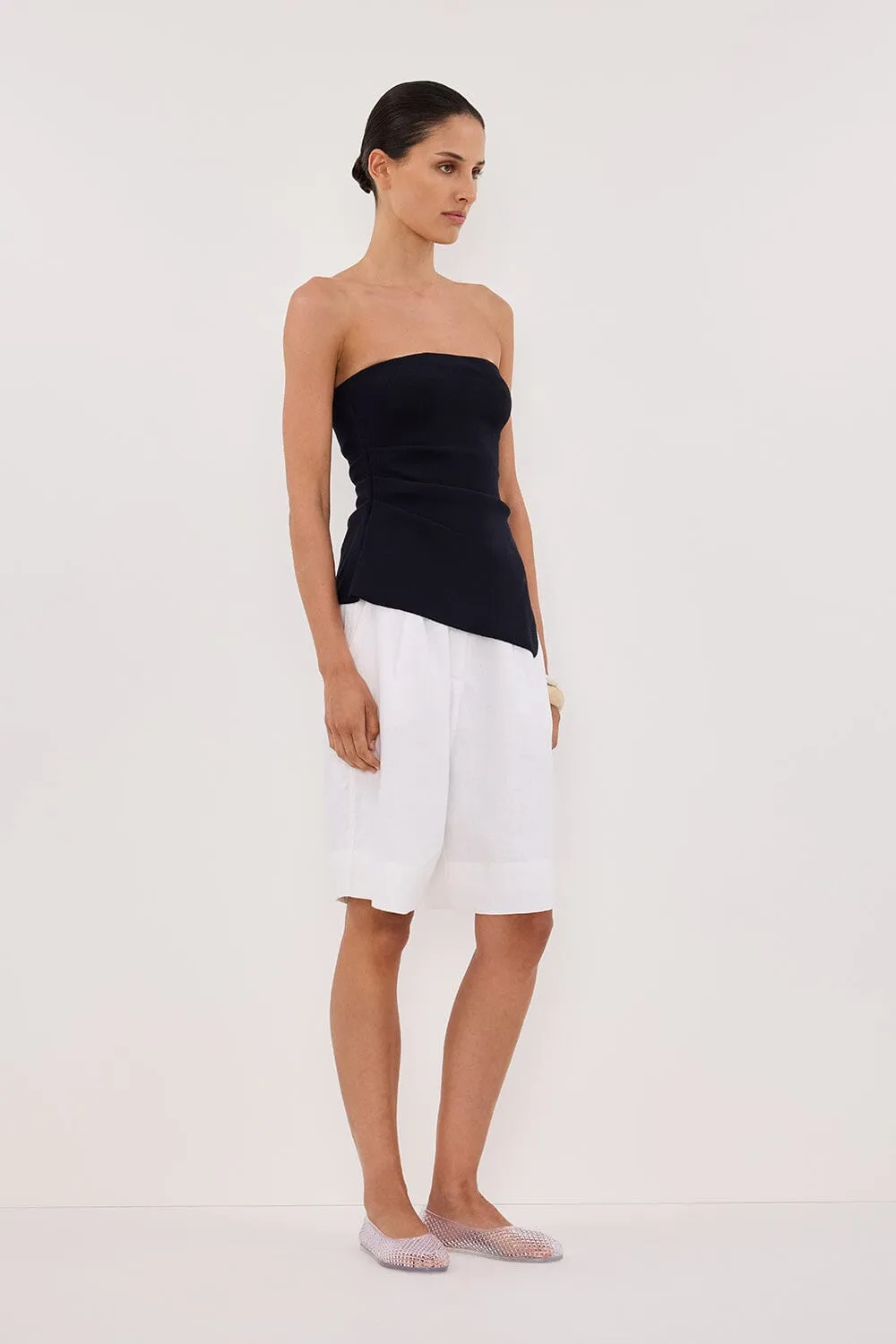 LUKE INK BANDEAU KNIT TOP