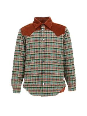 Marni Reversible Checked Long-Sleeved Jacket
