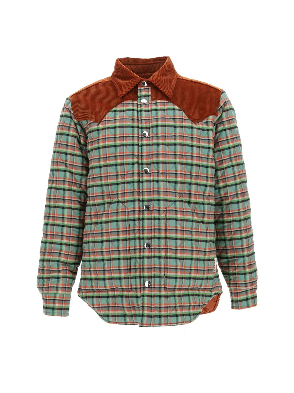 Marni Reversible Checked Long-Sleeved Jacket