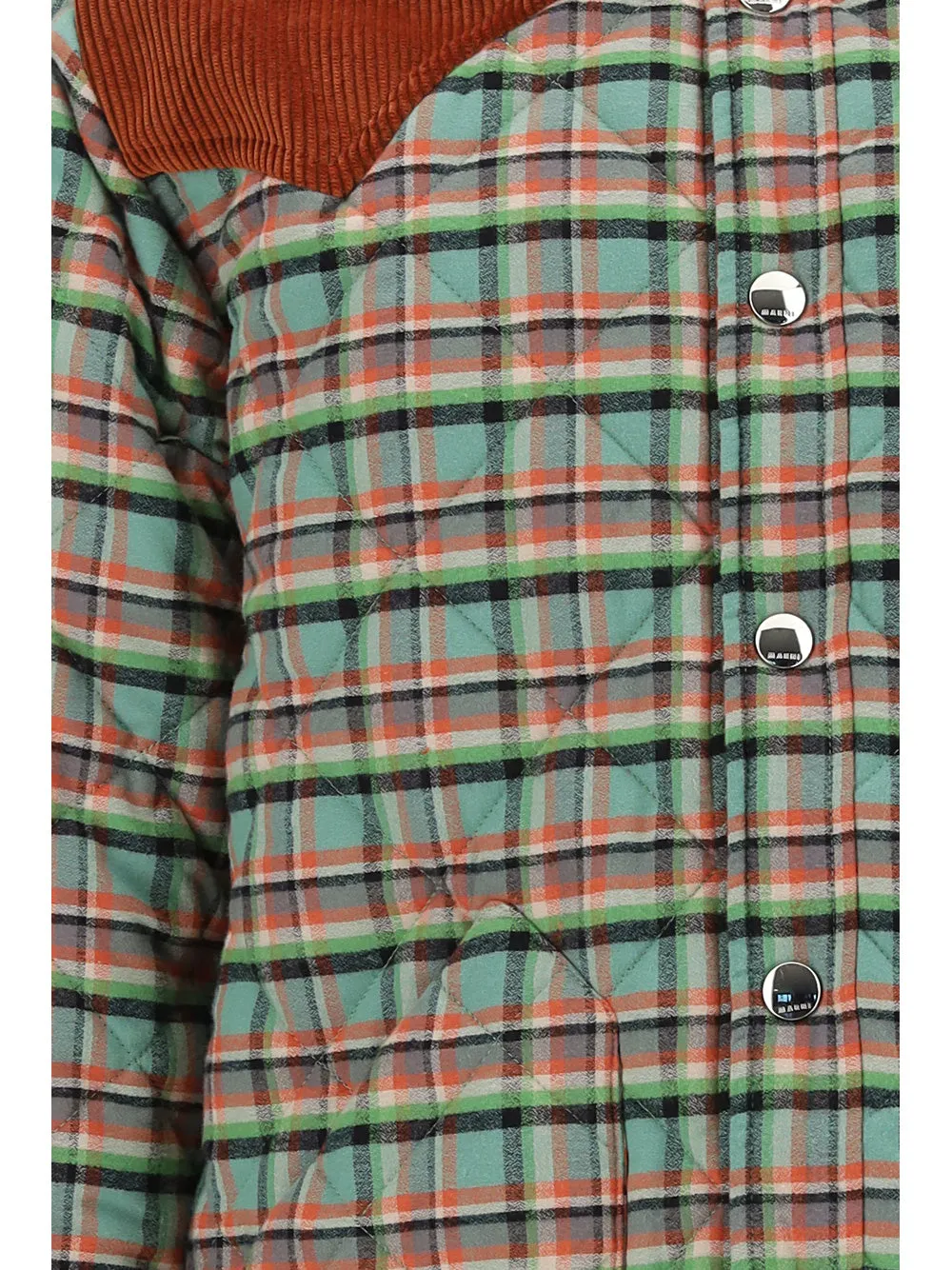 Marni Reversible Checked Long-Sleeved Jacket