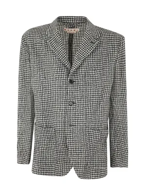 Marni Single Breasted Long Sleeved Blazer