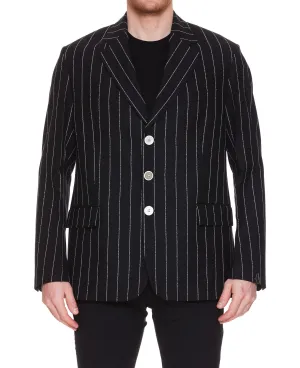 Marni Striped Single-Breasted Blazer