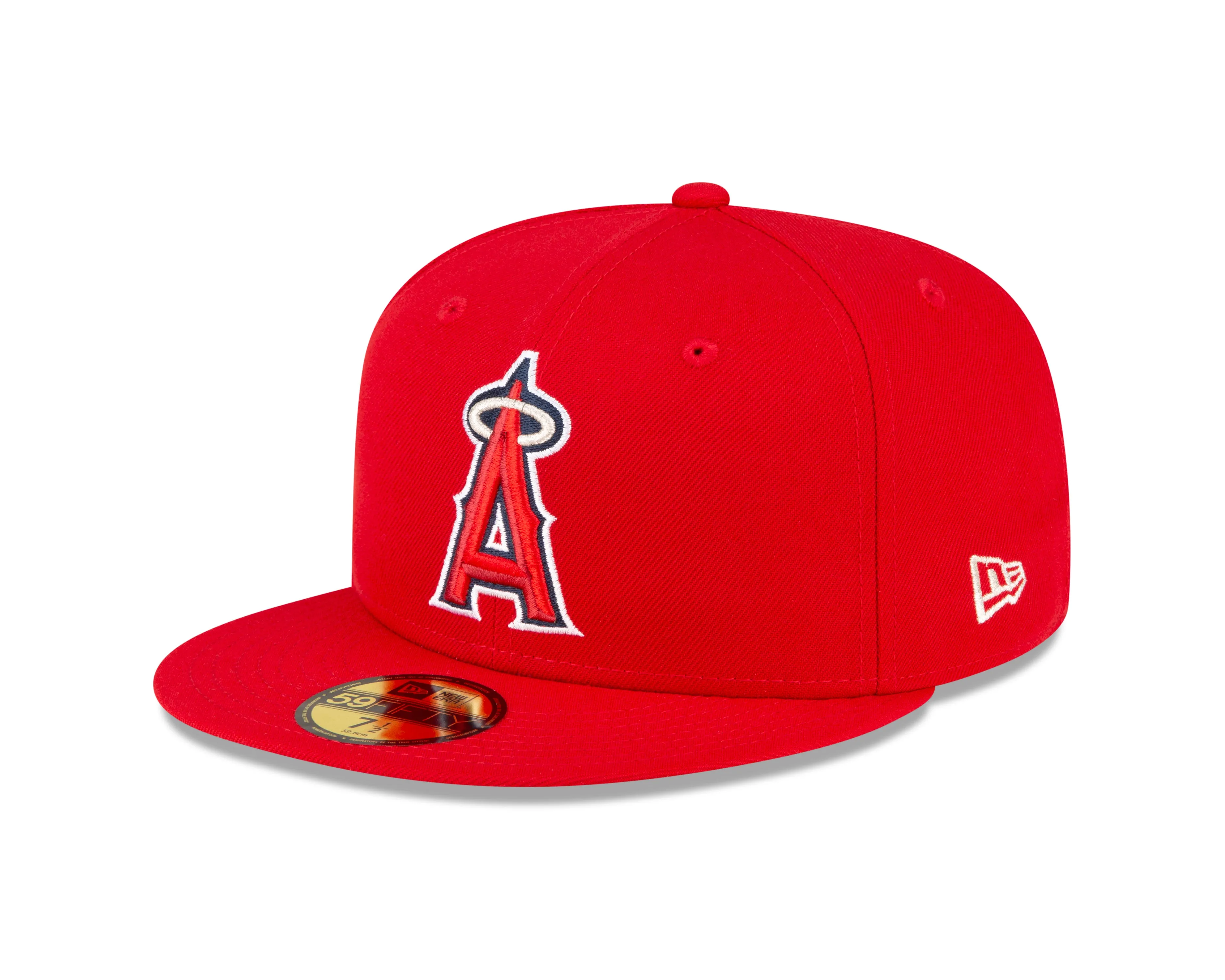 Men's Anaheim Angels New Era Red Game Authentic Collection On-Field 59FIFTY Fitted Hat