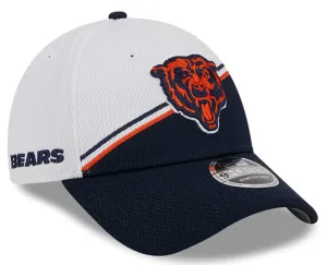 Men's Chicago Bears New Era White/Navy 2023 NFL Alternate Logo 9FORTY Adjustable Hat