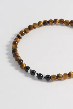 Men's Gemstone Beaded Bracelet