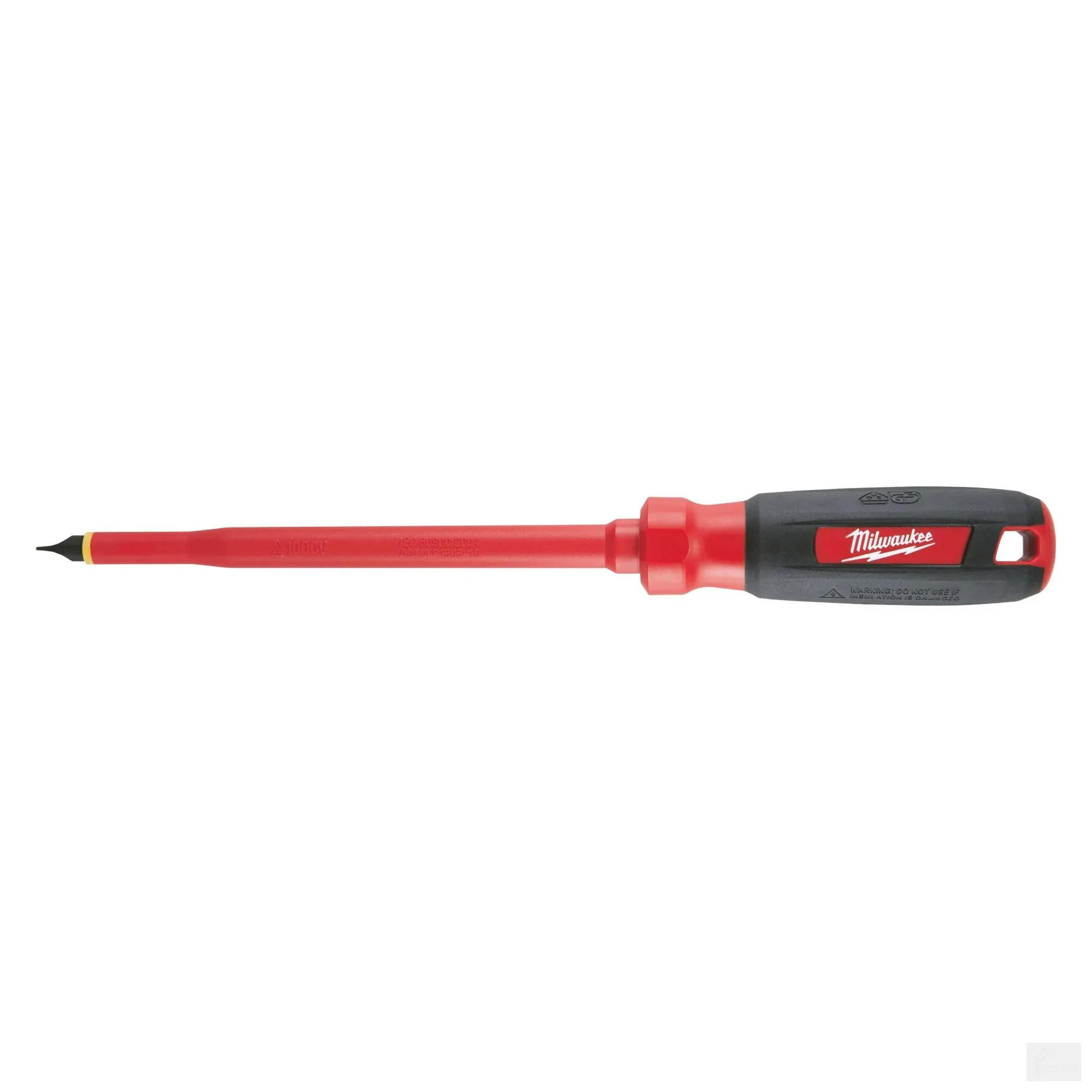 Milwaukee 5/16" Slotted - 7" 1000V Insulated Screwdriver (48-22-2222)