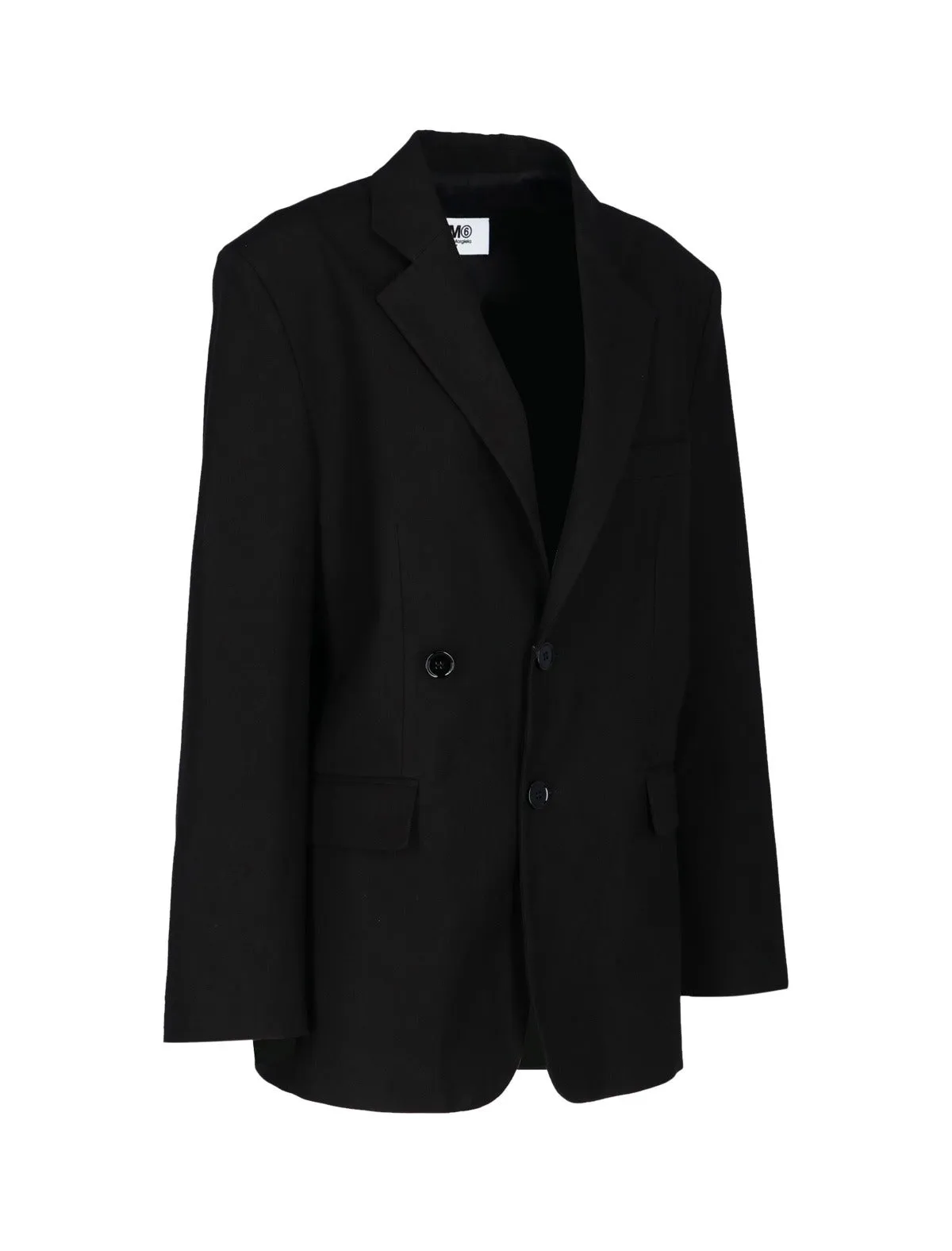 MM6 Maison Margiela Single-Breasted Long-Sleeved Blazer