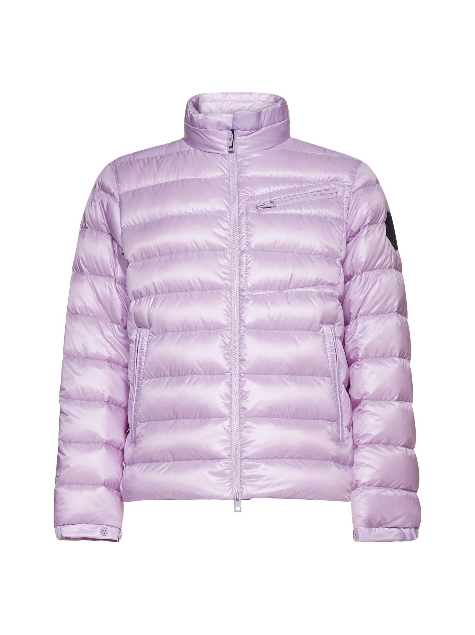 Moncler 1952 Logo Patch Zip-Up Jacket