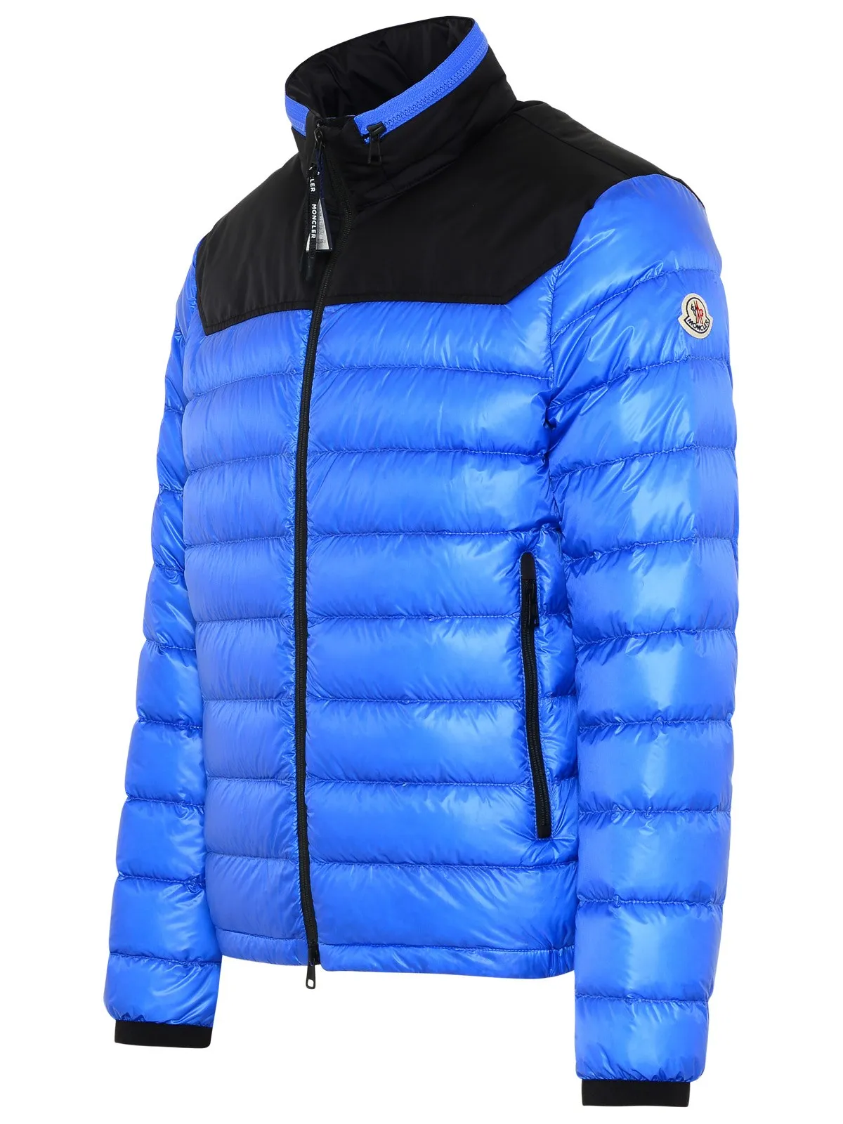 Moncler Panelled High-Neck Puffer Jacket