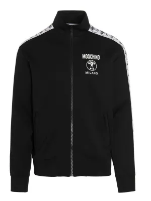 Moschino Question Mark Logo Printed Jacket
