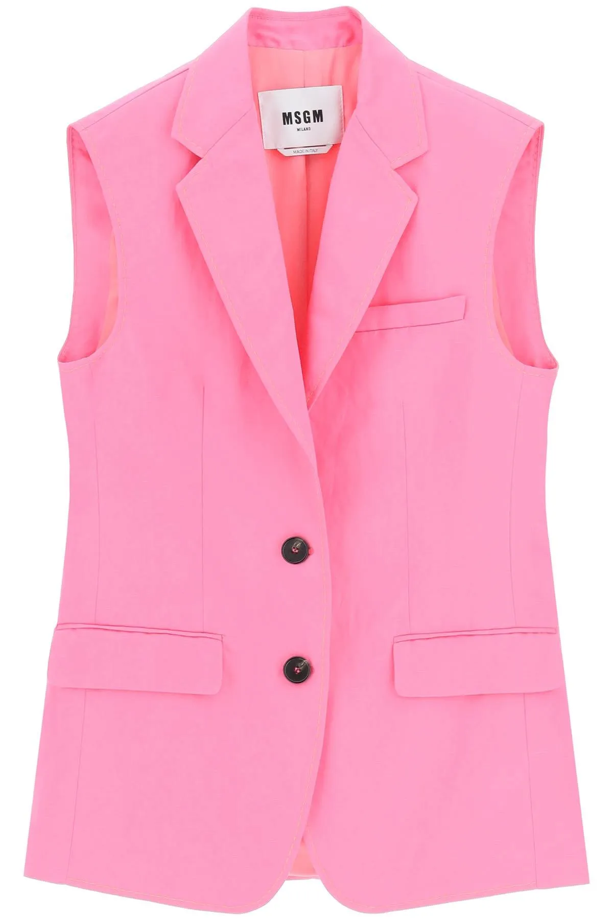 MSGm Single-Breasted Gilet