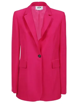 MSGM Tailored Long Sleeved Blazer