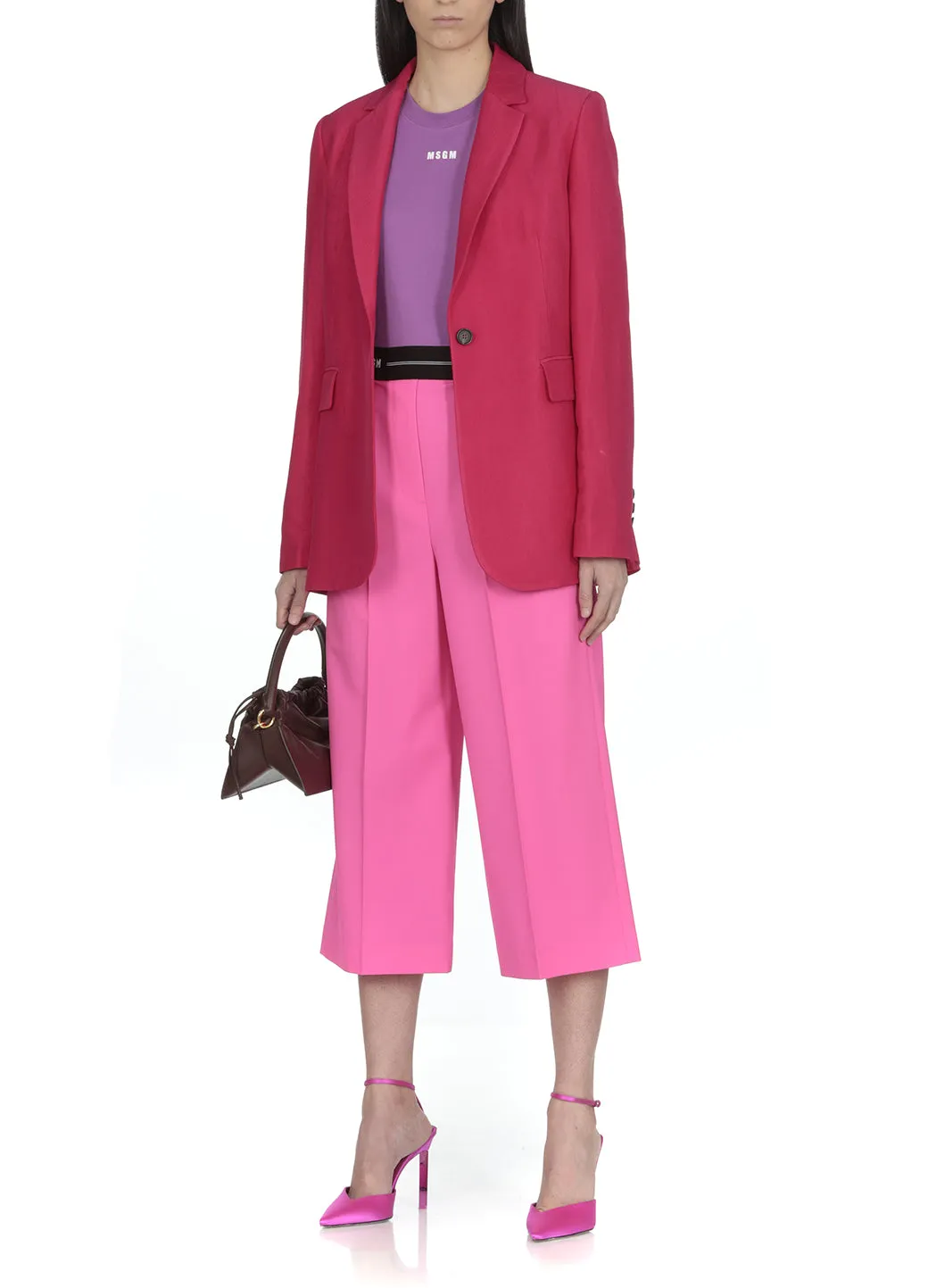 MSGM Tailored Long Sleeved Blazer