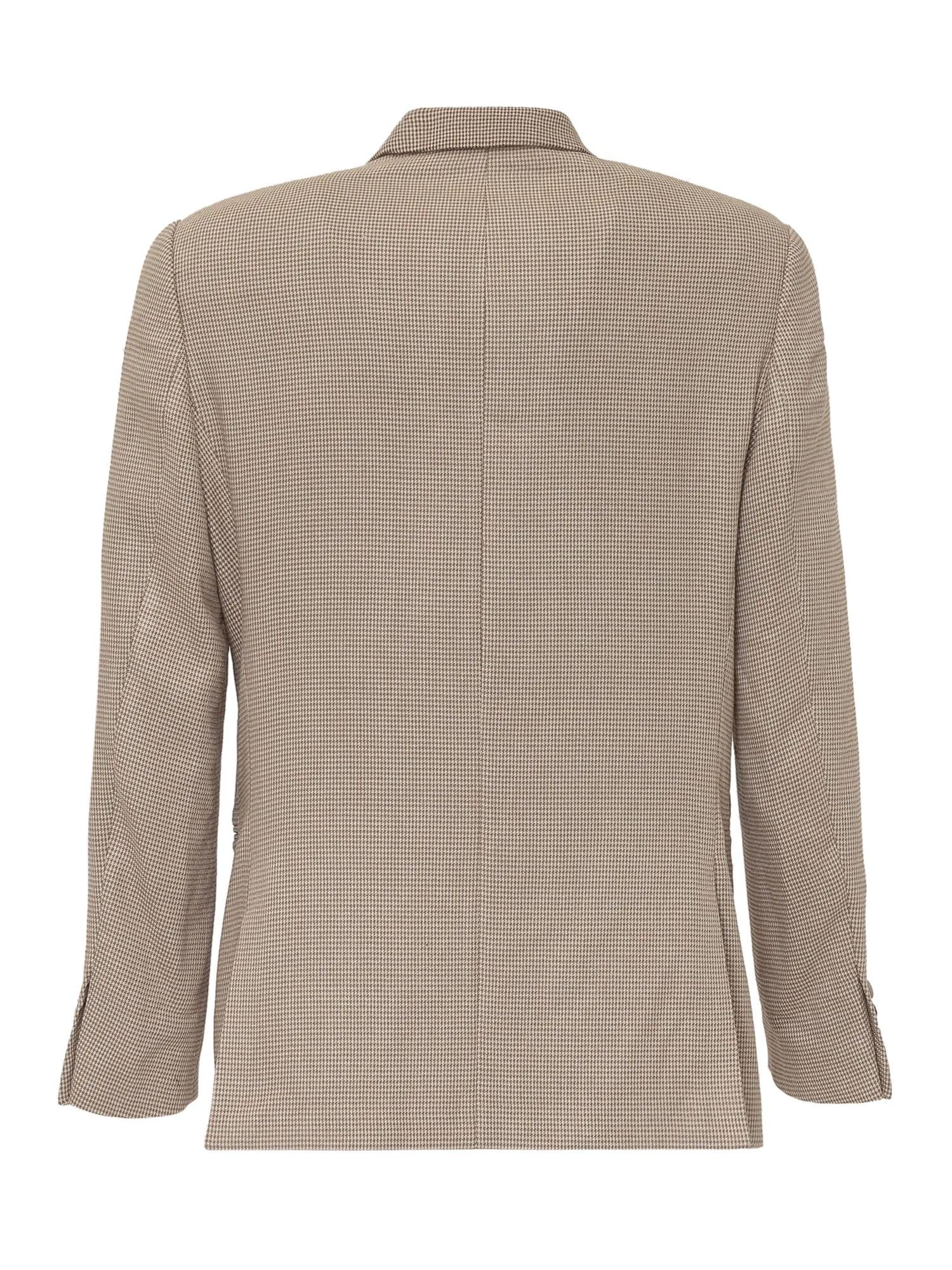 Nanushka Malvin Double-Breasted Houndstooth Jacket