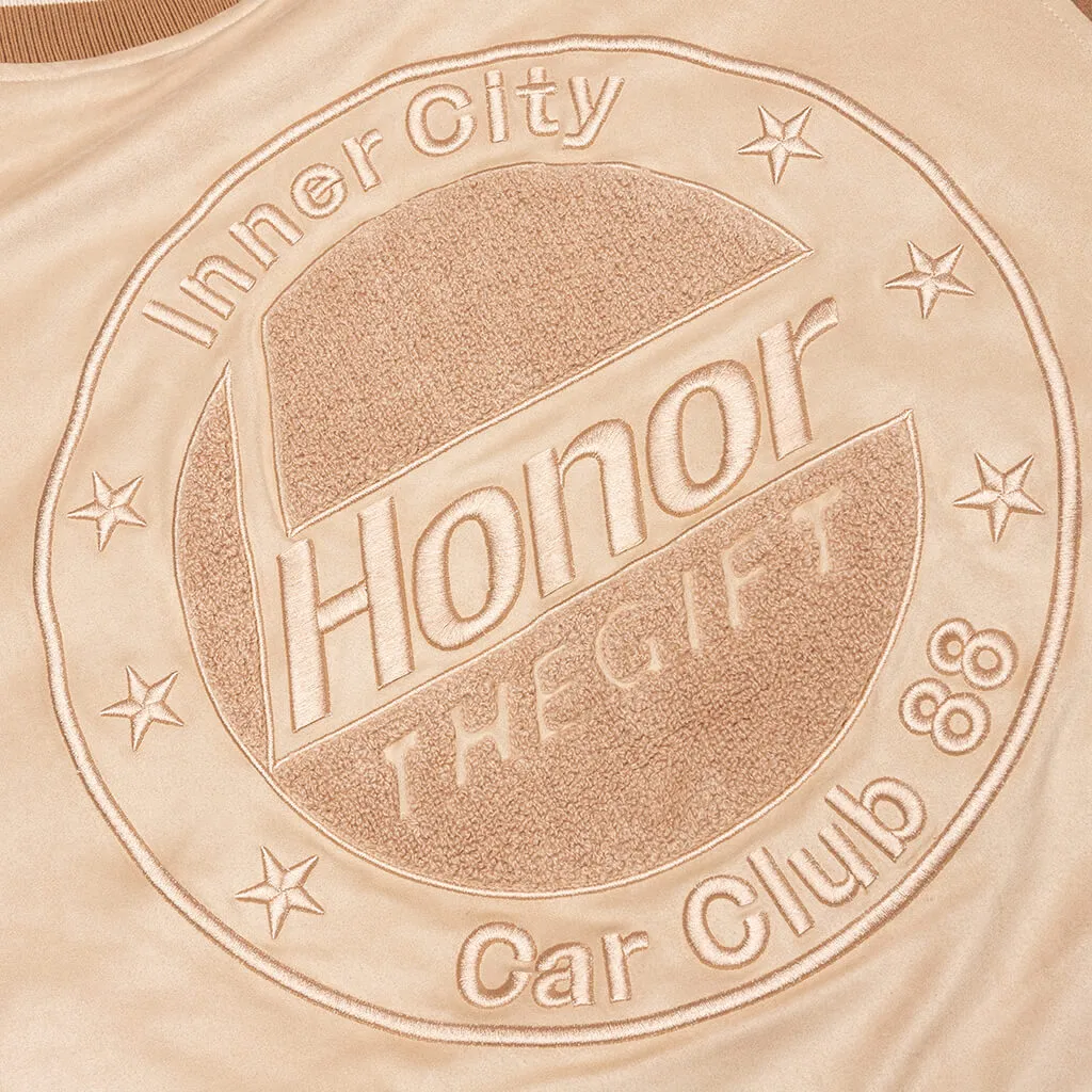 Oil Head Varsity - Tan