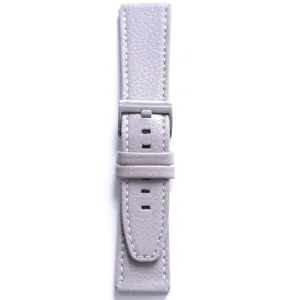 ON GREY ARTIFICIAL LEATHER BAND - WATERPROOF