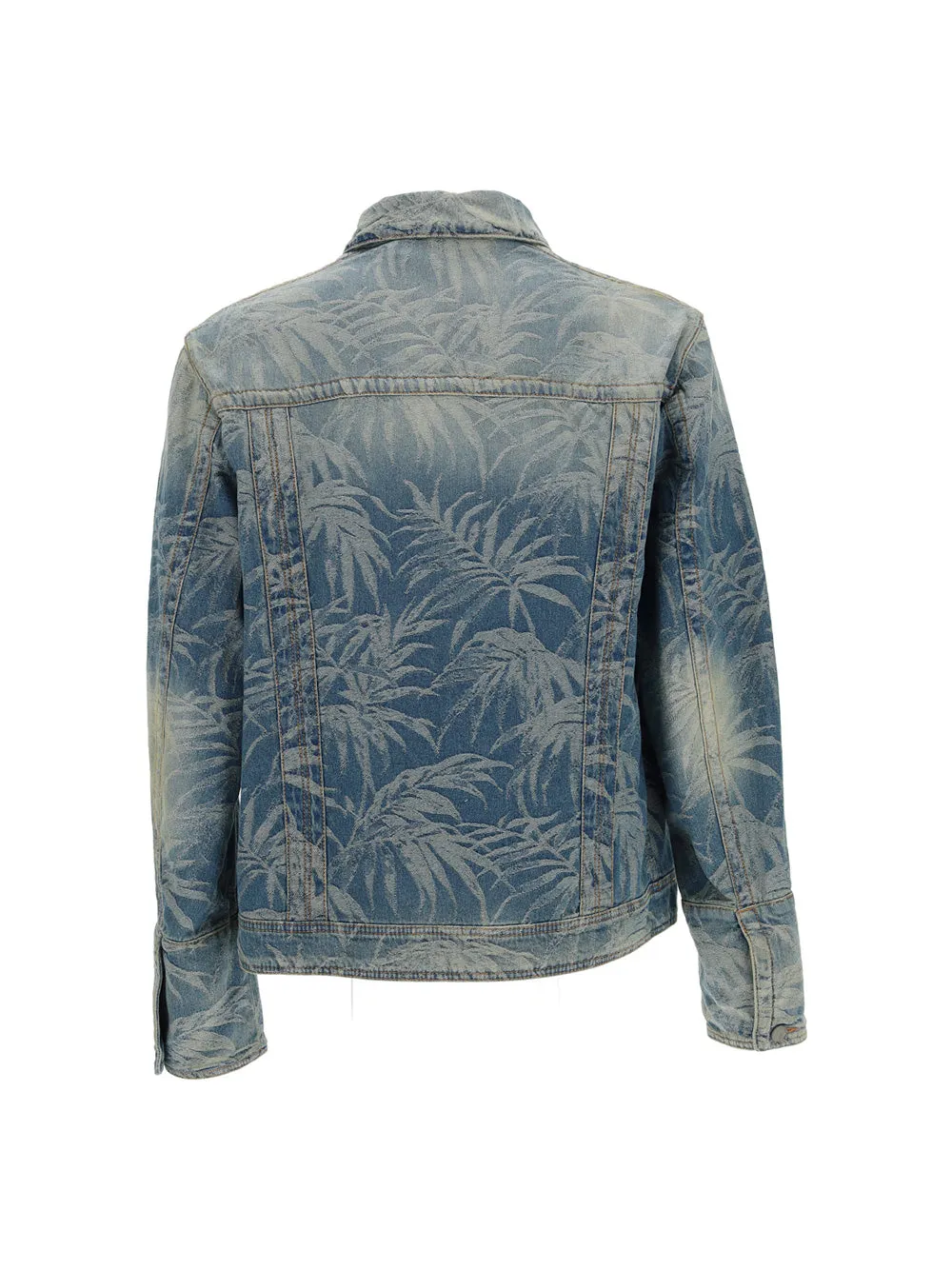 Palm Angels Faded Jungle-Print Jacket