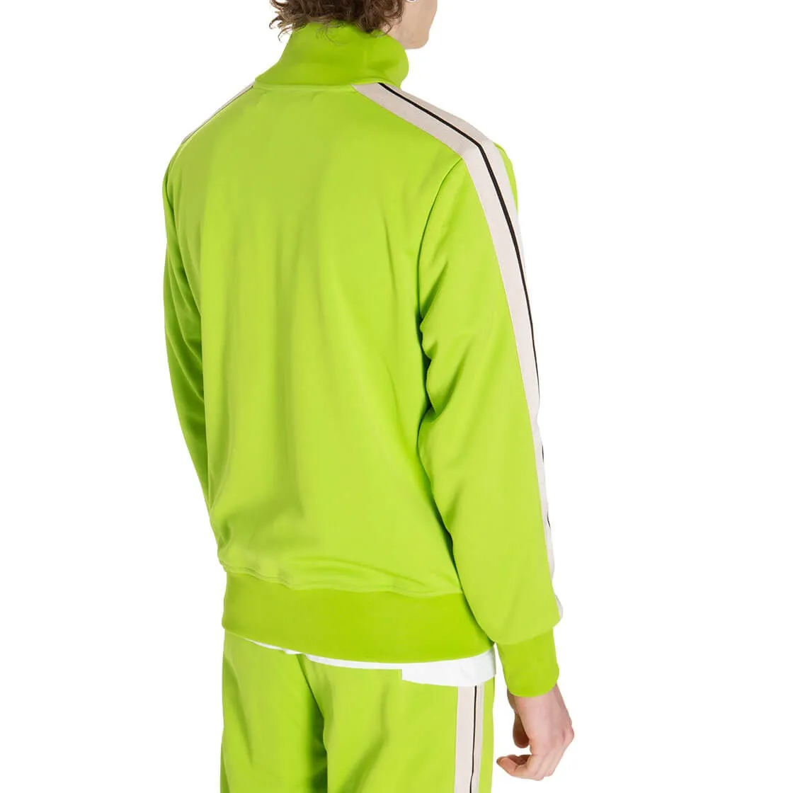 Palm Angels Logo Printed Zipped Track Jacket