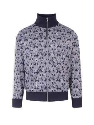 Palm Angels Monogram High Neck Track Jacket